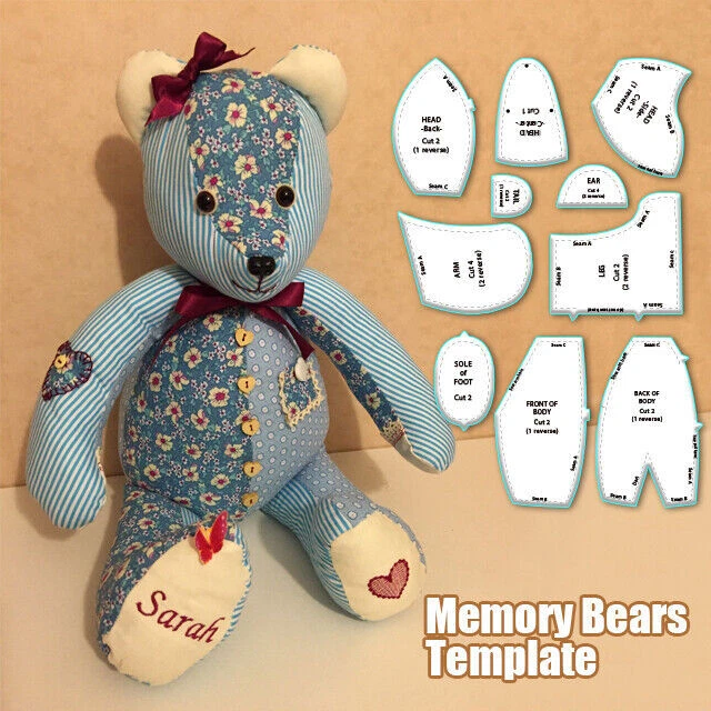 Memory bear cheap pattern uk