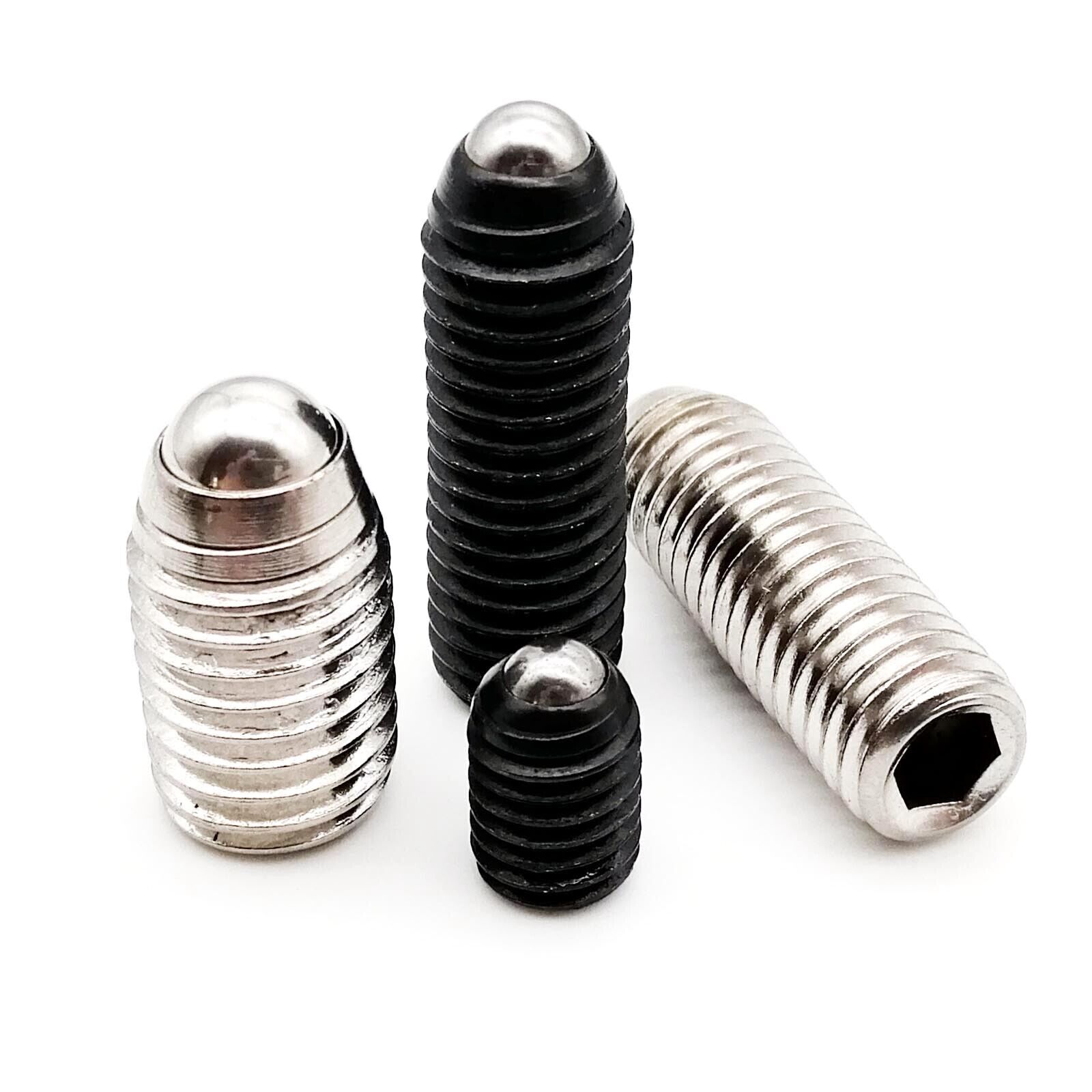 M2.5-M16 Hex Socket Allen Head Spring Ball Set Screw Plunger Point Grub Bolt A#
