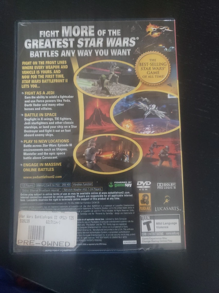 Star Wars Battlefront 2 [Greatest Hits] Prices Playstation 2