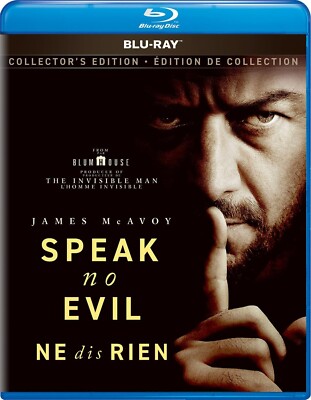 Speak No Evil (Blu-ray) Horror Brand New and Sealed