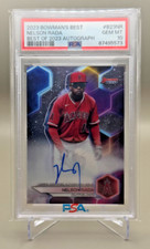 2023 Bowman's Best #B23NR Nelson Rada Best Of 2023 Autographs Angels PSA 10