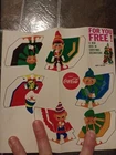 Lot of Coca-Cola Christmas ornaments Free promos elves elf decorations vintage