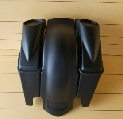 6'' Extended Saddlebags, Rear Fender and 6.5 Lids For Harley Davidson 94-2008.