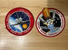 NASA Challenger Space Shuttle Vintage Patches Very Nice And Unused Condition 