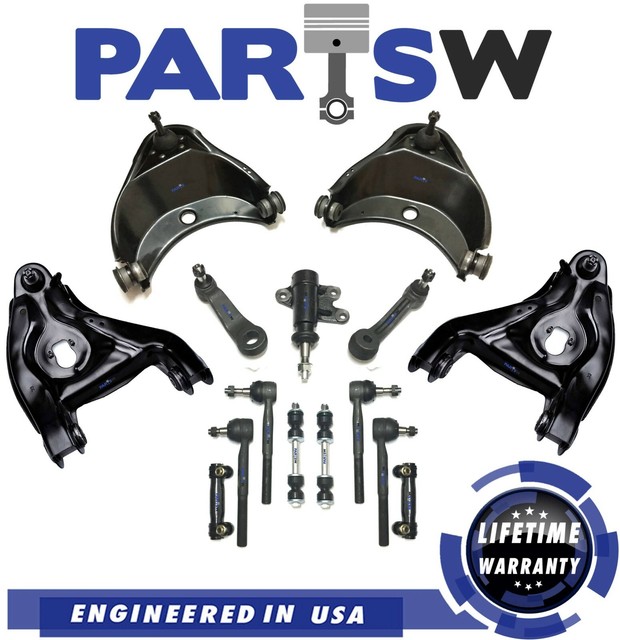 Parts & Accessories MOTORS 15 Pc Complete Front Suspension Kit for