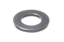 New 10 X Flat Steel Plain Washers BZP Zinc Plated Weatherproof M5 Hole - Onestop