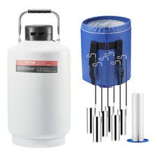 VEVOR Serbatoio di Azoto Liquido 10 L Con…