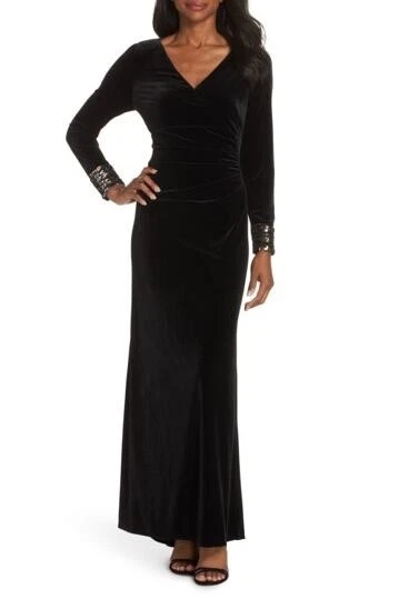Vince camuto sale petite evening gowns