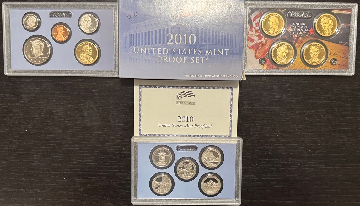 2010 US Mint Proof 14-Coin Set in Original Government Packaging w