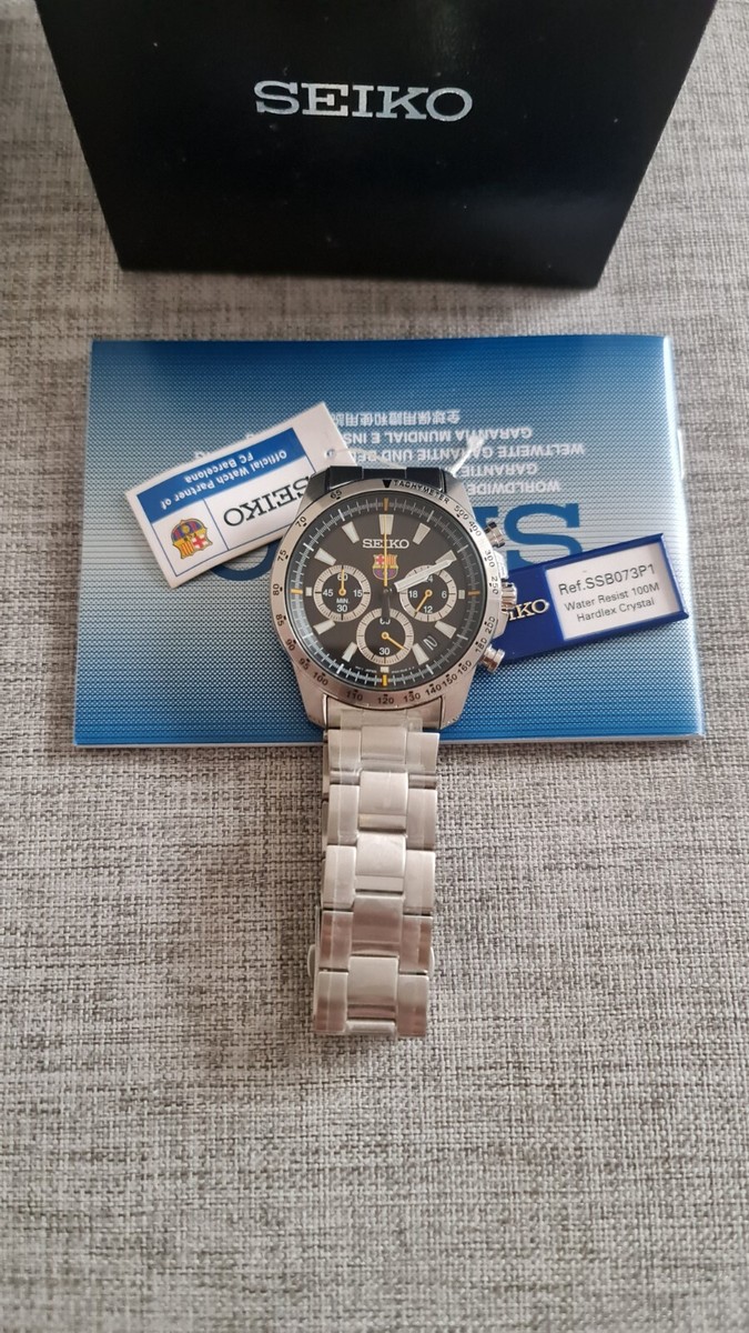 Seiko Men's Black Watch - SSB073P1 for sale online | eBay