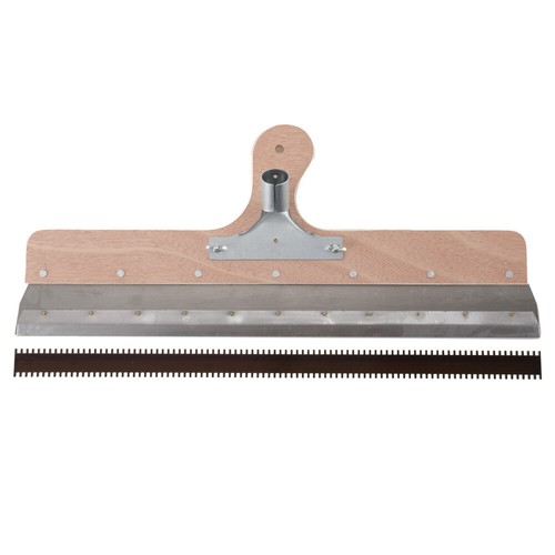 Großflächenrakel gezahnt 560mm Flächenrakel Flächenspachtel Stehrakel Rakel DE - Bild 8 von 15