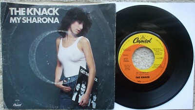 The Knack - My Sharona / Let Me Out - EX- USA Vinyl 45 + PS - Capitol 4731