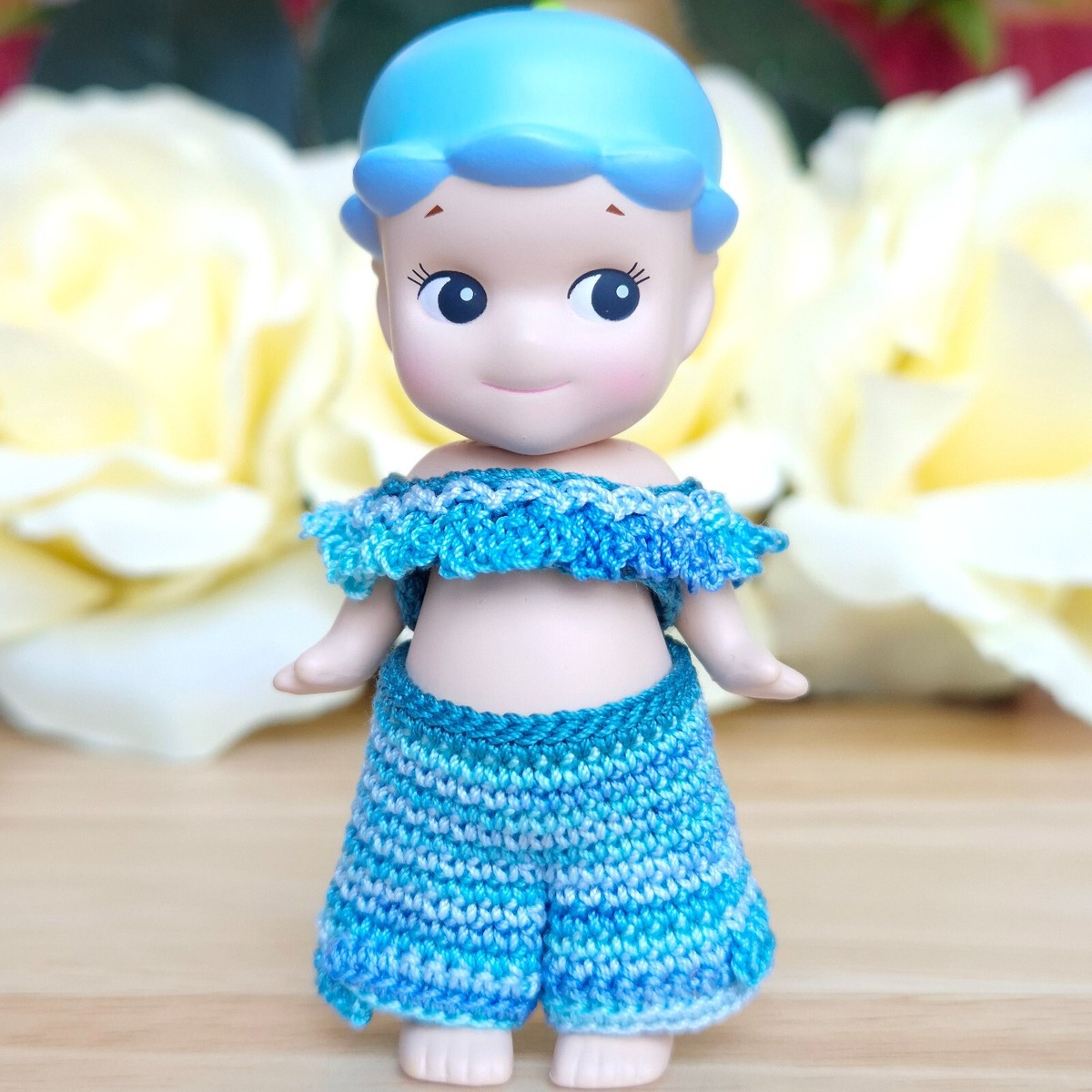 [Authentic] Sonny Angel Lily Bell  Flower Series  Handmade Crop Top &  Pants