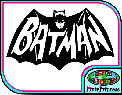 Autocollant Mural Géant Batman Logo Vinyle - Décoration Chambre, Porte, Vitre, Voiture - Fabriqué En France