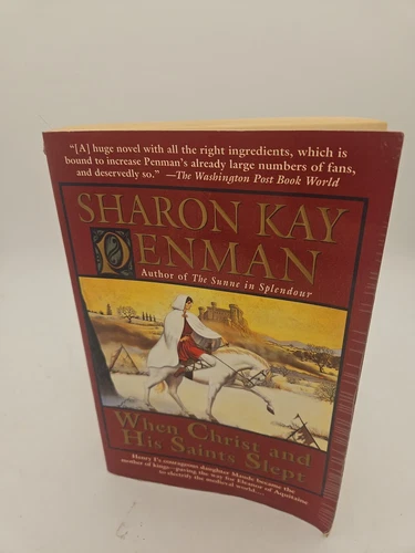 When Christ and His Saints Slept Novel by Sharon Kay Penman 1996Trade PB VG C4