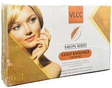 VLCC Professional Salon Series GOLD RADIANCE Facial Kit 6 in 1