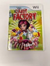 Candace Kane's Candy Factory (Nintendo Wii, WiiU) GAME COMPLETE w/MANUAL CIB