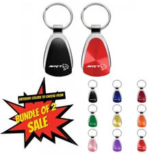 Bundle of 2 Sale! Dodge SRT Hellcat Teardrop Key Chain Fob Officially Licensed
