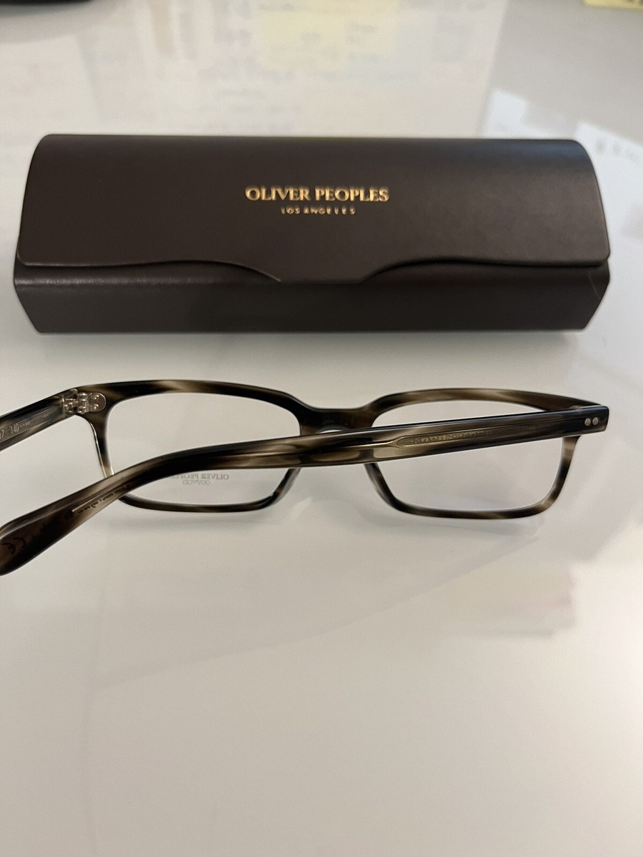 OLIVER PEOPLES DENISON OPTICAL FRAMES in Cinder Cocobolo MSRP $426