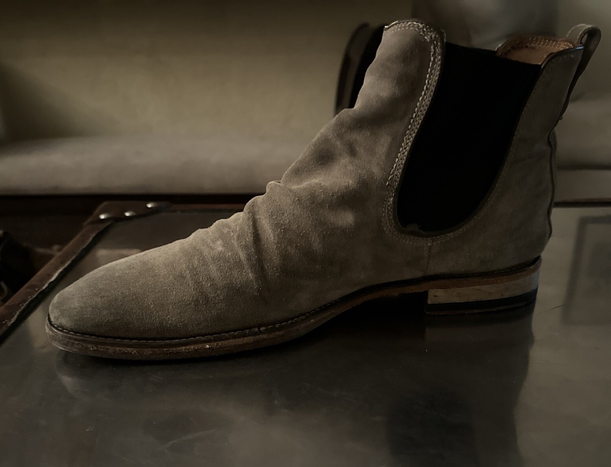 $898 John Varvatos Collection Fleetwood Leather Chelsea Boots Size 11 John Varvatos Men main image 3