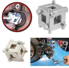 1Pcs Steel 3/8" Square Drive Car Disc Brake Piston Caliper Wind Back Cube Tool'
