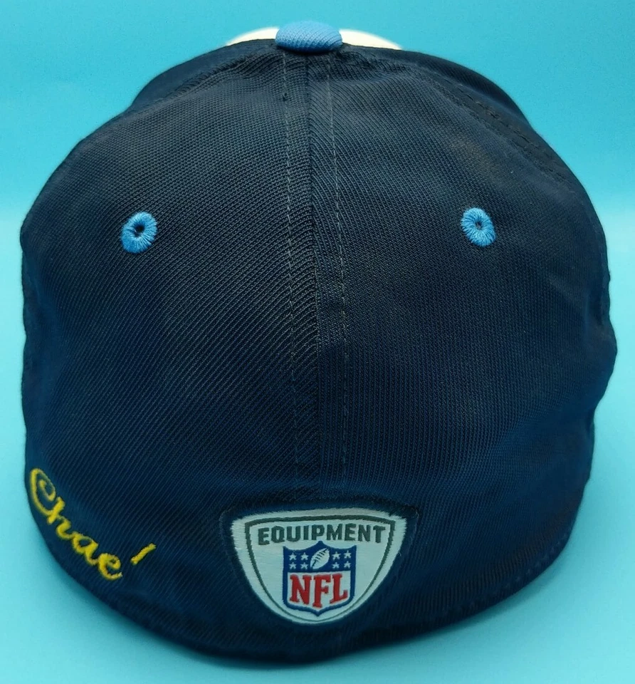 LOS ANGELES CHARGERS hat Reebok fitted blue / white cap - size S / M - Imagem 4 de 4