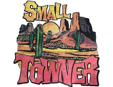 Sublimation Print Small Towner Cactus Western Ready to Press Heat Transfer