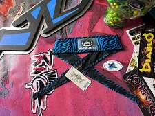 WDP Angel *Blue Tiger*  Paintball Headband - Vtg - New Oldstock NOS - hormesis