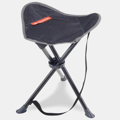Folding Camping Chair Steel Fishing Stool Portable for Hiking Trekking Outdoor - Picture 2 of 9