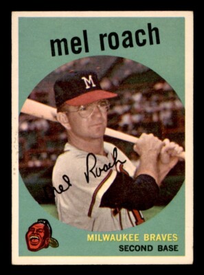 1959 Topps Baseball #54 Mel Roach EX *e2
