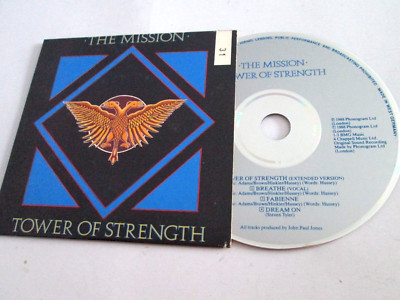 The Mission - Tower Of Strength [UK 4 Track CD Single Numbered 31] EX C