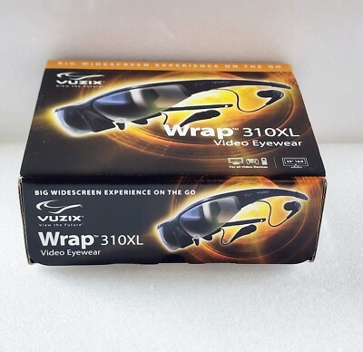 Vuzix Wrap 310XL Widescreen Video Iwear Eyewear Glasses