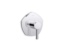 Kohler T270404CP OCCASION  Thermostatic valve trim with lever handle Polished