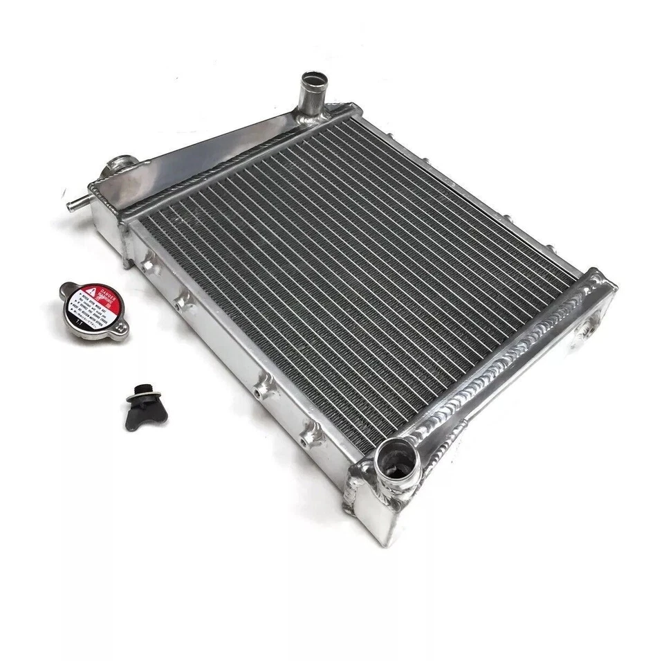 TWIN CORE 40mm ALUMINIUM ALLOY RADIATOR FOR CLASSIC MINI 1959-1992 X2213 - Image 2 of 3