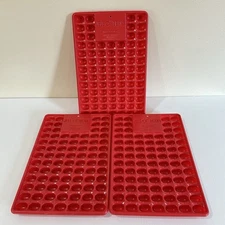 Jello Gelatin Jelly Beans Red Jell-O Mold Jigglers Easter Lot of 3 Each Makes 82