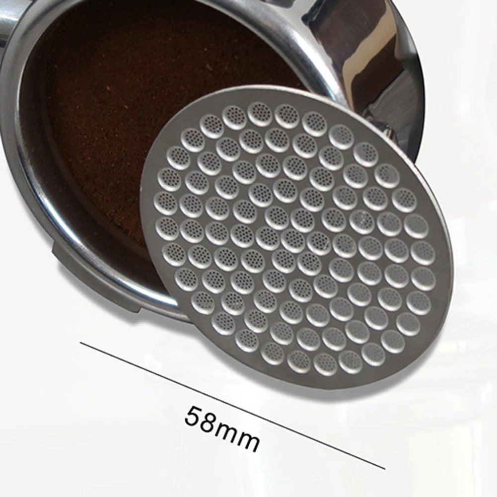 Reusable Coffee Puck Screen Coffee Machine Mesh Coffee Maker Filters 51mm Q9C9