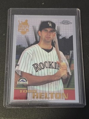1996 Topps Chrome - Todd Helton #13 RC Colorado Rockies