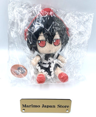 Touhou Project Fumo Fumo Aya Shameimaru Plush Doll Series 33 with Tin Badge