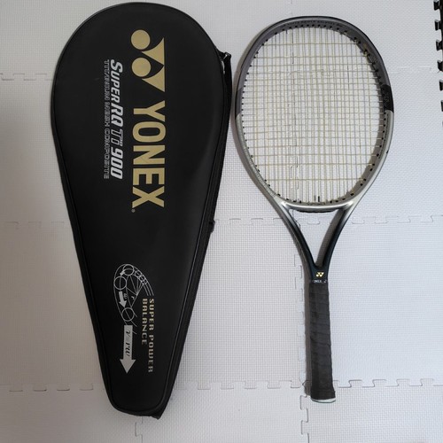 YONEX SUPER RQ Ti 900 Tennis Racket with Case Used Condition