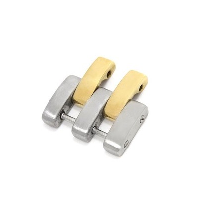 Genuine Cartier Panthère MM Link SS YG Women's Bracelet Band 15mm Switzerland