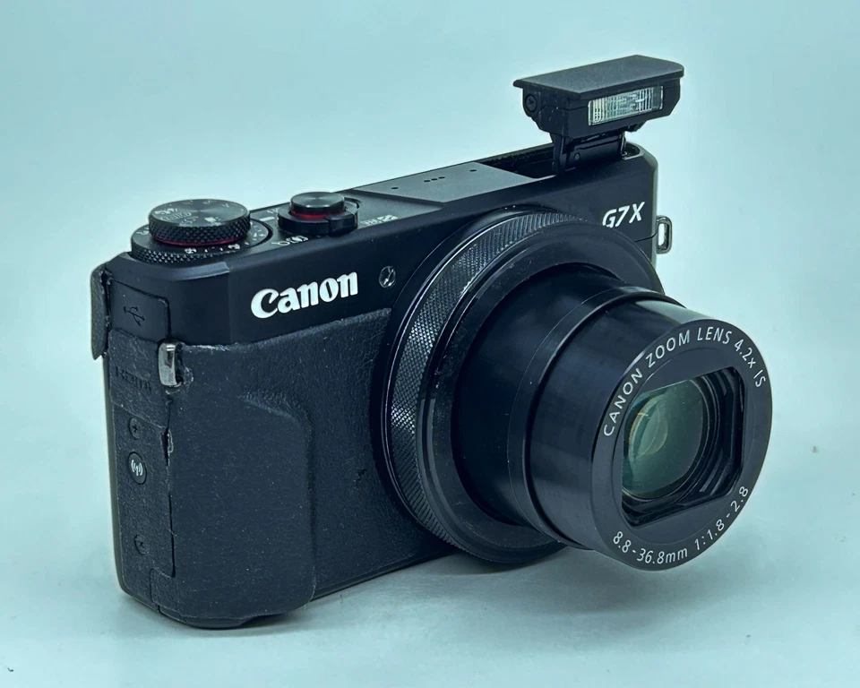 Canon PowerShot G7 X Mark II 20.1MP Compact Camera - Black - Image 2 of 4