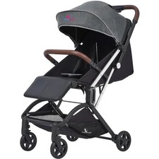 Lightweight Self Folding Baby Stroller, Ultra-Compact with One Hand Gravity Fold