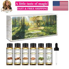 10ml Woody Essential Oils Set - Pure  Nature Essential Oils for Aromatherapy...