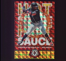 2021 Mosaic Hot Sauce Orange HS6 Ronald Acuna Jr /99