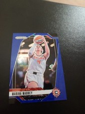 2024 Panini Prizm WNBA #132 Blue Velocity Prizm Marina Mabrey Connecticut Sun