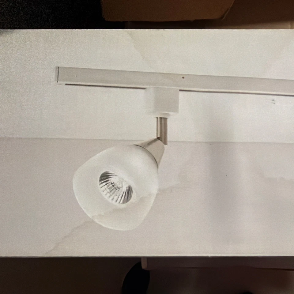 LITHONIA LIGHTING 3.7 ft. 3 -Light Brushed Nickel Halogen Track Lighting - Image 4 of 4