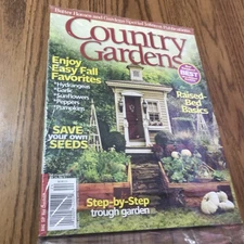 Country Gardens Magazine fall 2012 BH&G save your seeds, fall favorites  