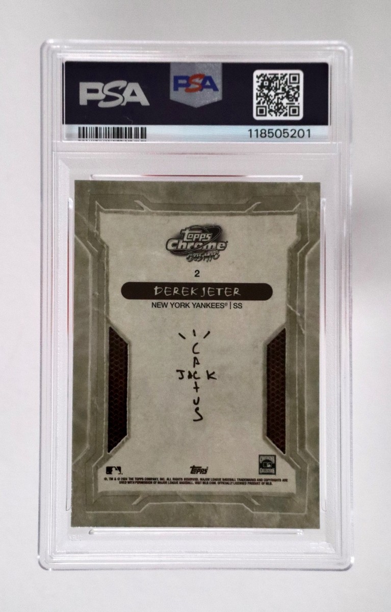 2024 Topps x Cactus Jack Derek Jeter #2 PSA 9 Mint Yankees A2 | eBay