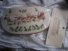 NIP Lonaberger Homestead CHRISTMAS Wooden Bas...
