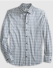 NWT johnnie-O Big Tall 3XB Tally Performance Button Down Shirt Gray 148